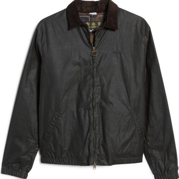 Barbour Jackets & Coats Barbour Vital Waxed Cotton Jacket Mens